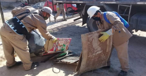 Despliegan operativo para frenar el dengue
