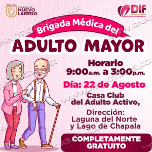 MA&Ntilde;ANA, BRIGADA ESPECIAL DEL DIF PARA ADULTOS MAYORES