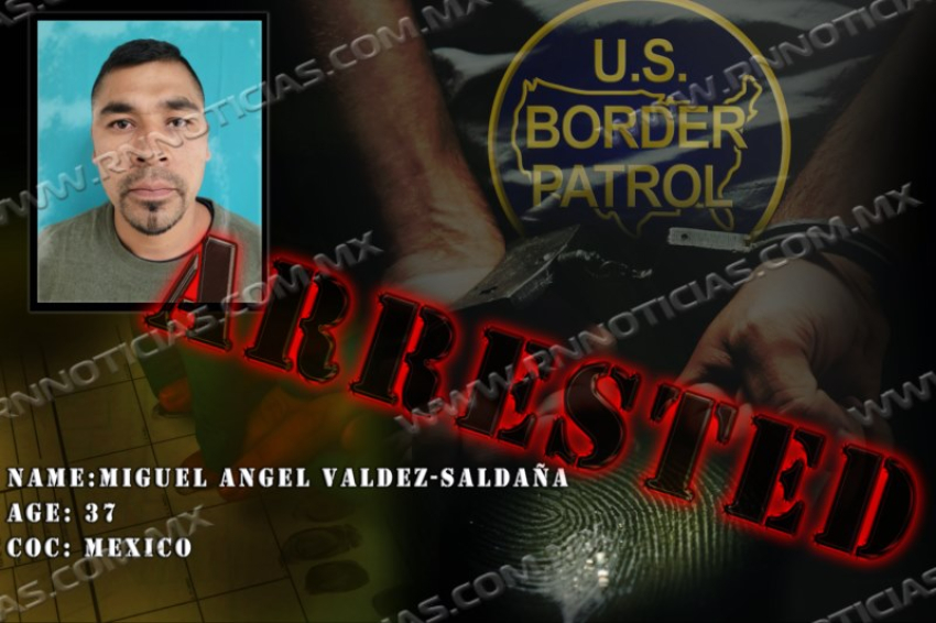 Delincuente sexual infantil convicto arrestado por la Patrulla Fronteriza del Sector Laredo