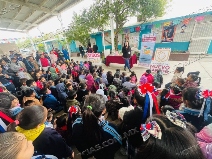 Promueven El Hábito De La Lectura En Escuelas Con El Programa Biblioteca Itinerante