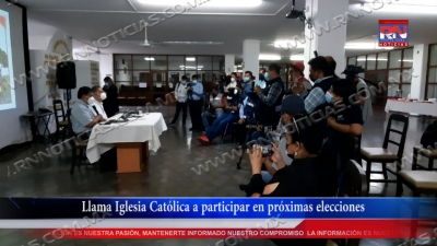 VÍDEO Llama Iglesia Católica a participar en próximas elecciones