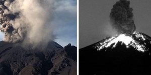 Volcán Popocatépetl registró actividad durante la madrugada