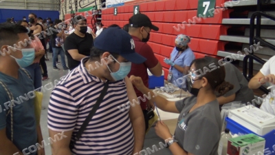 Inicia la vacunación de segunda dosis anticovid para chavos en Nuevo Laredo