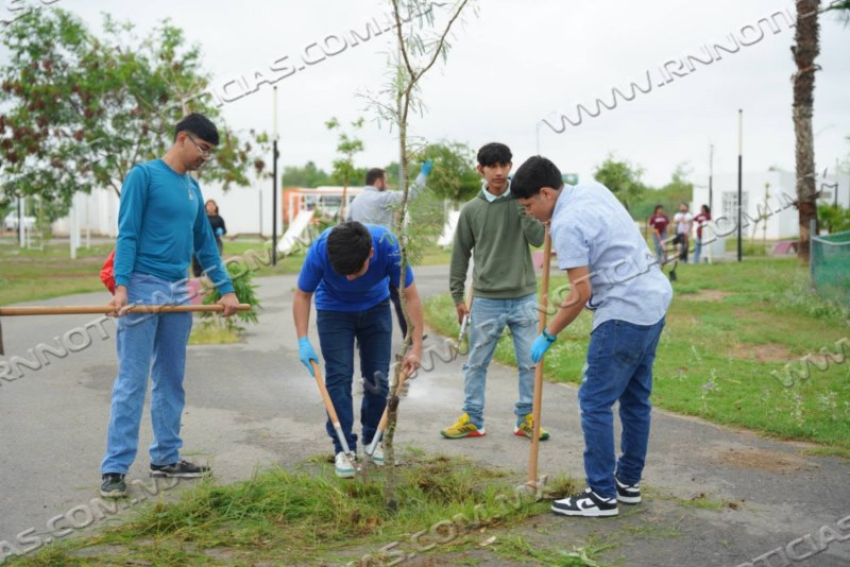 IMPULSA GOBIERNO MUNICIPAL LA REFORESTACIÓN; SUMA MÁS DE 4 MIL 600 ÁRBOLES PLANTADOS EN NUEVO LAREDO