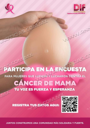 DIF NUEVO LAREDO INVITA A MUJERES SOBREVIVIENTES DE C&Aacute;NCER DE MAMA A PARTICIPAR EN CENSO ESPECIAL