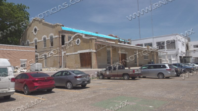 Avanza restauraci&oacute;n de la Antigua Aduana de Nuevo Laredo bajo supervisi&oacute;n del INAH