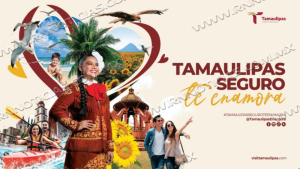 Gobierno del Estado continúa promocionando la campaña “Tamaulipas SEGURO te enamora”