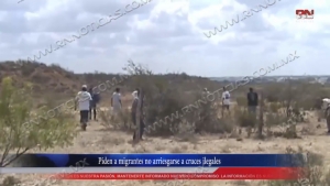 VIDEO Piden a migrantes no arriesgarse a cruces ilegales