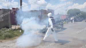 Realiza municipio fumigación para combatir el mosquito del dengue