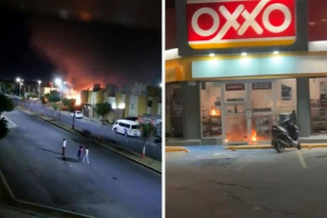Violencia en Guanajuato; hubo balaceras, quema de autos y de negocios