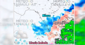Sigue la alerta por la posible ca&iacute;da de nieve en Tamaulipas